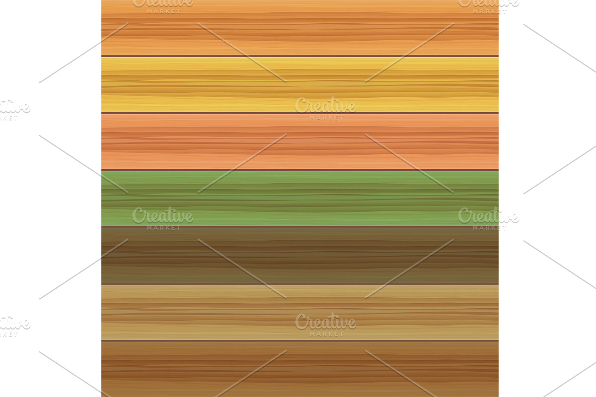 wooden planks in various colors, a Texture Illustration by IfH