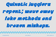 CS Boldier Pixel, a Sans Serif Font by Craft Supply Co. (Thumbnail 7 of 8)