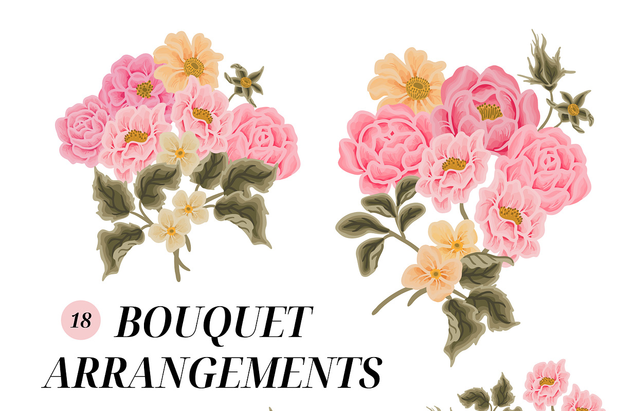 BLOSSOM PINK - Flower Collection, an Object Graphic by Artflorara (Photo 3 of 15)