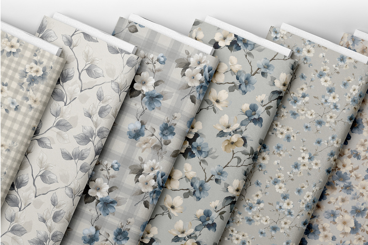 6 Seamless Pattern: Leaf Whisper, a Pattern Graphic by StudioCitra (Photo 4 of 10)