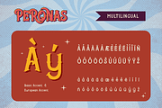 Peronas, a Font by kerismaker (Thumbnail 7 of 12)
