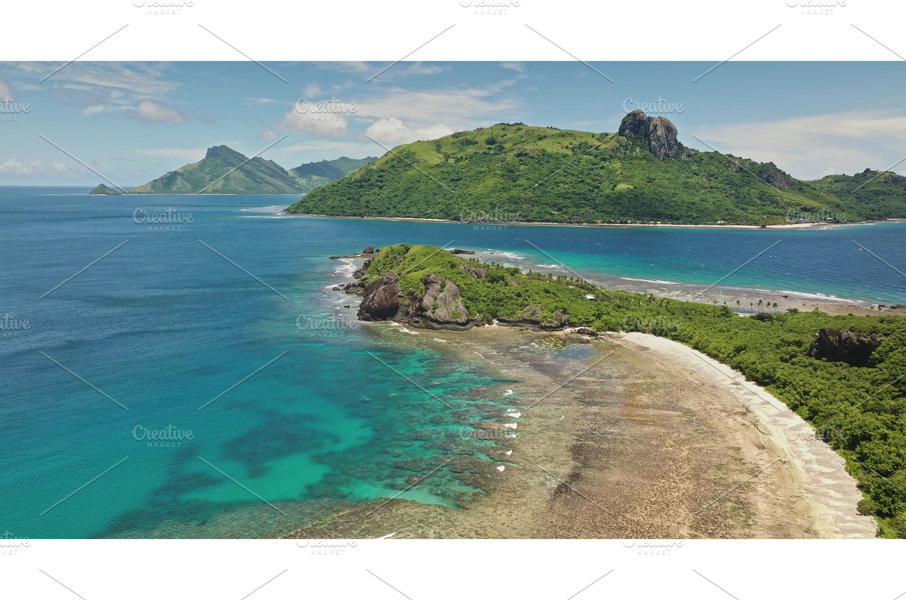 Fiji islands tropical landscape, a Nature Photo by Goinyk