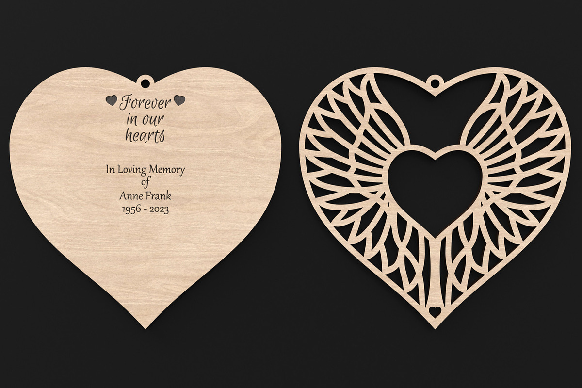 Personalized Angel Wing Memorials, an Object Graphic by ThemeXDigital (Photo 7 of 7)