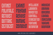 Pocketknife, a Font by Blank Is The New Black (Thumbnail 2 of 10)