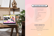 Bold Preppy Canva Website Template, a Landing Page Template by BLDGtheBoutique (Thumbnail 9 of 9)