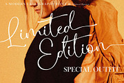 Blinsithar - Modern Calligraphy Font, a Script Font by HanzelSpace Studio (Thumbnail 5 of 6)