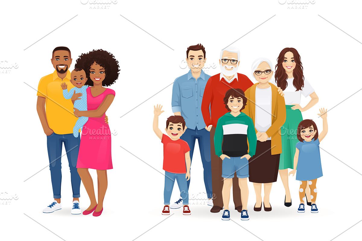 Family portraits collection, a Person Illustration by Volha Hlinskaya (Photo 6 of 6)