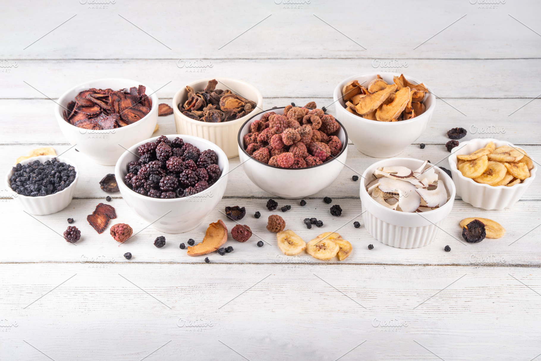 Freeze dried fruit berry, a Food & Drink Photo by Rimma