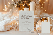 Christmas Card Mockup Bundle, a Product Mockup by TatiMockup (Thumbnail 5 of 8)