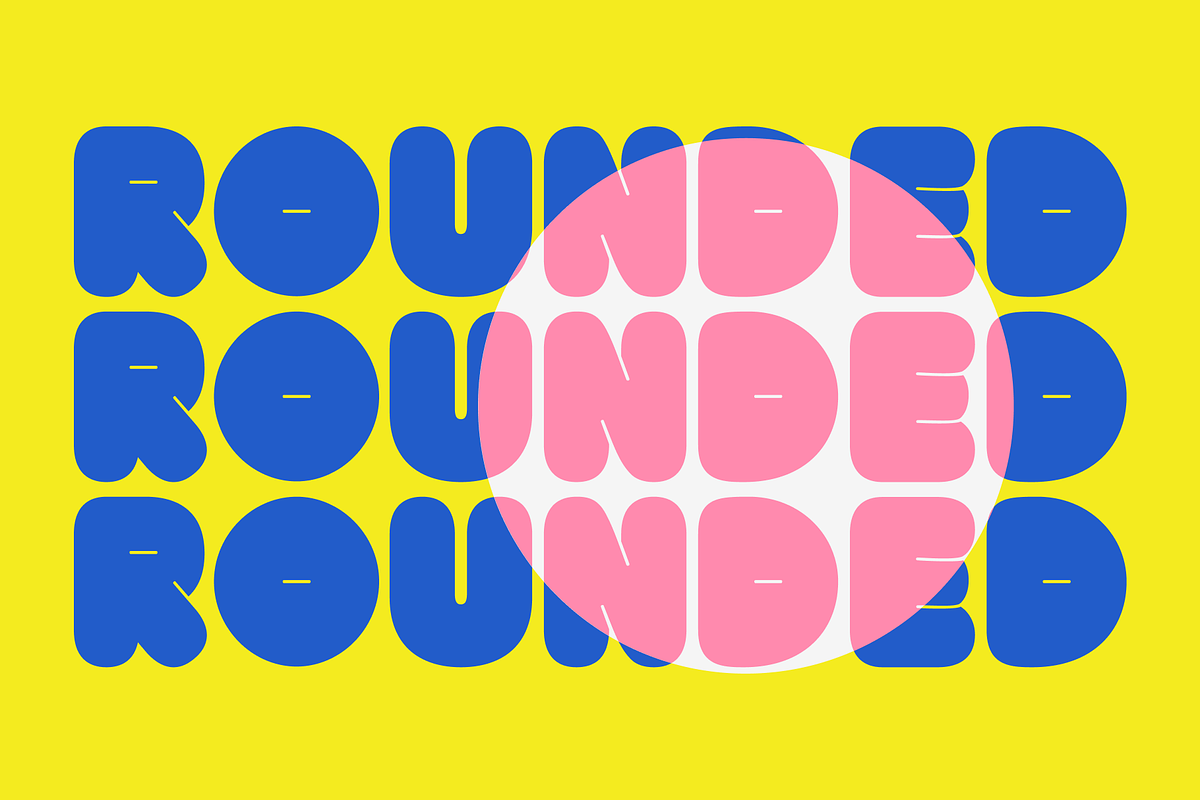 Mekko Rounded Typeface, a Sans Serif Font by Fitrah Type (Photo 10 of 15)