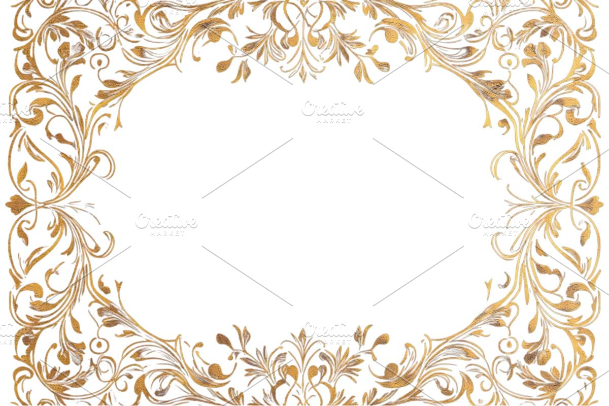 Vintage Frame Design Png, an Object Graphic by VetalStock (Photo 1 of 3)