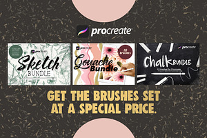 Brushes Bundle For Procreate