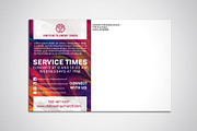 Welcome Worship Event Postcard, a Print Template by Sync Design Soultions (Thumbnail 3 of 3)