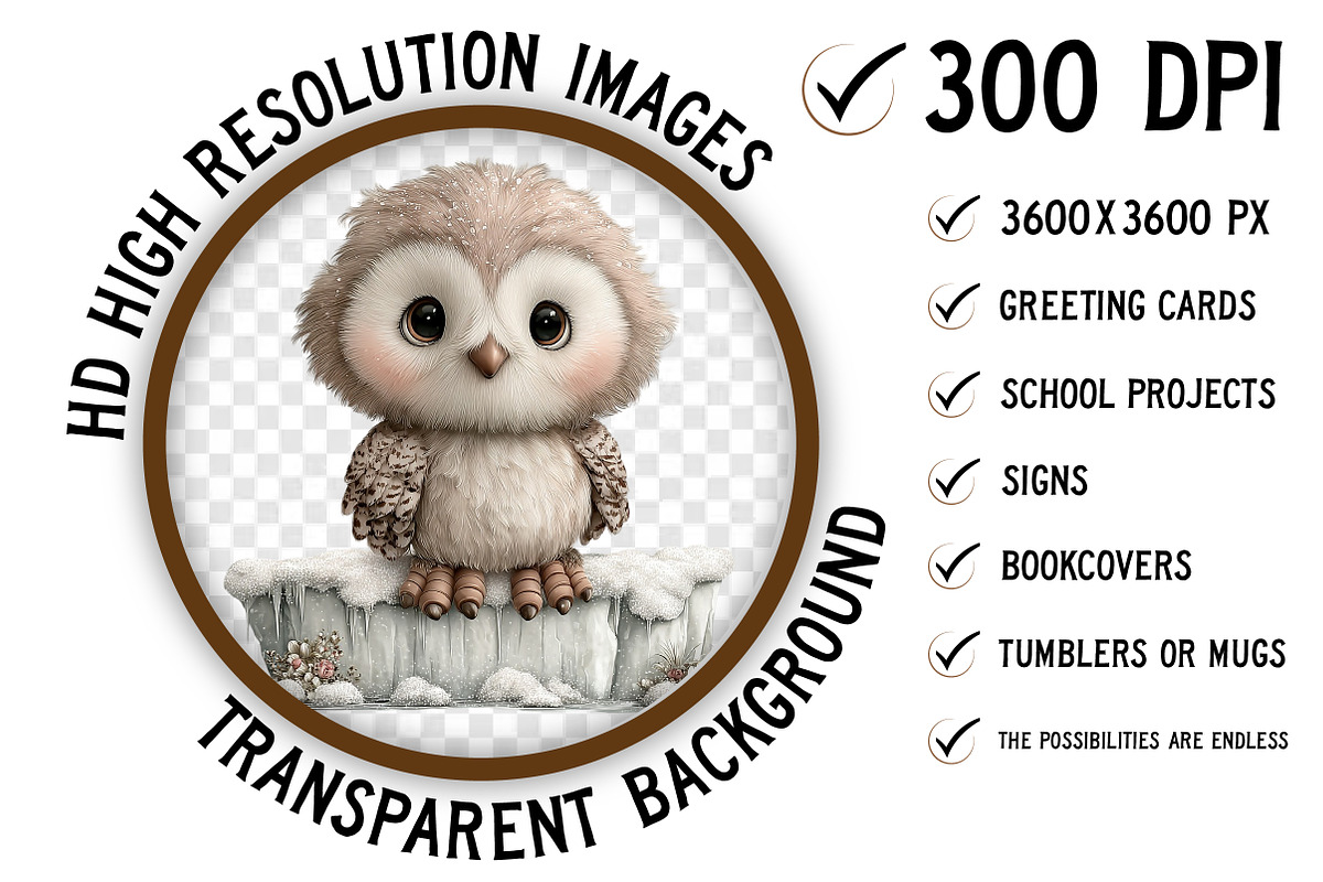 Arctic Animals Clipart, an Illustration by Craft Nest (Photo 2 of 9)