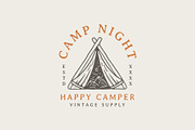 Vintage Outdoor Line Art Badge, an Object Graphic by Sandewo (Thumbnail 11 of 13)