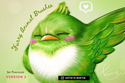 Procreate Furry Animals Brush Pack 2, a Brush Add-On by Artbykimmyw (Thumbnail 1 of 9)