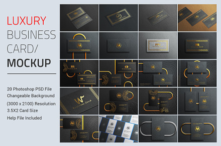 Luxury Business Card Mockup