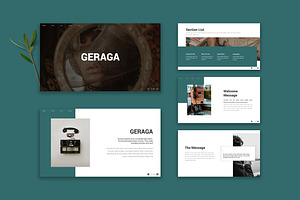 Geraga - Powerpoint Template