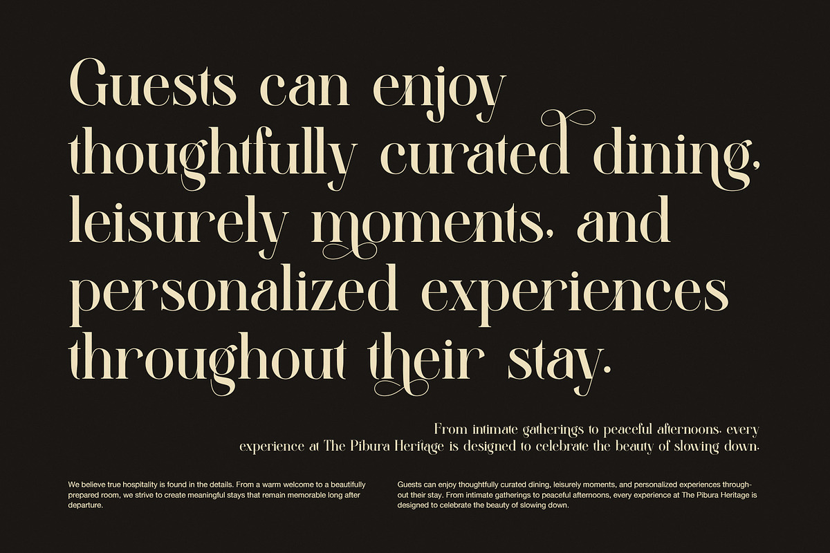 Blittenk Luxury Serif Font, a Serif Font by Perfectype (Photo 6 of 8)