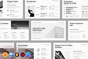 Architecture Portfolio Presentation, a Presentation Template by TemplatesForest (Thumbnail 1 of 8)
