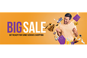 Shopping Sale Template Print+Digital, a Marketing Template by The Aesthetic Vault (Thumbnail 1 of 3)