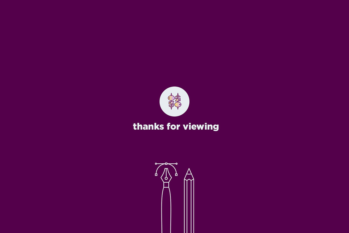 Restaurant Menu | 16 Thin Line Icons, an Outline Icon by Alex Blogoodf (Photo 12 of 12)