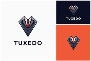 Tuxedo Suit Clothes Businessman Logo, a Branding & Logo Template by ika trisiana