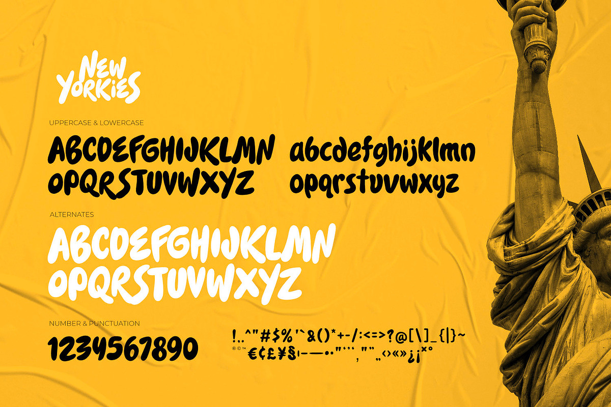 New Yorkies - Bubble Type, a Handwritten Font by ikiiko (Photo 6 of 7)