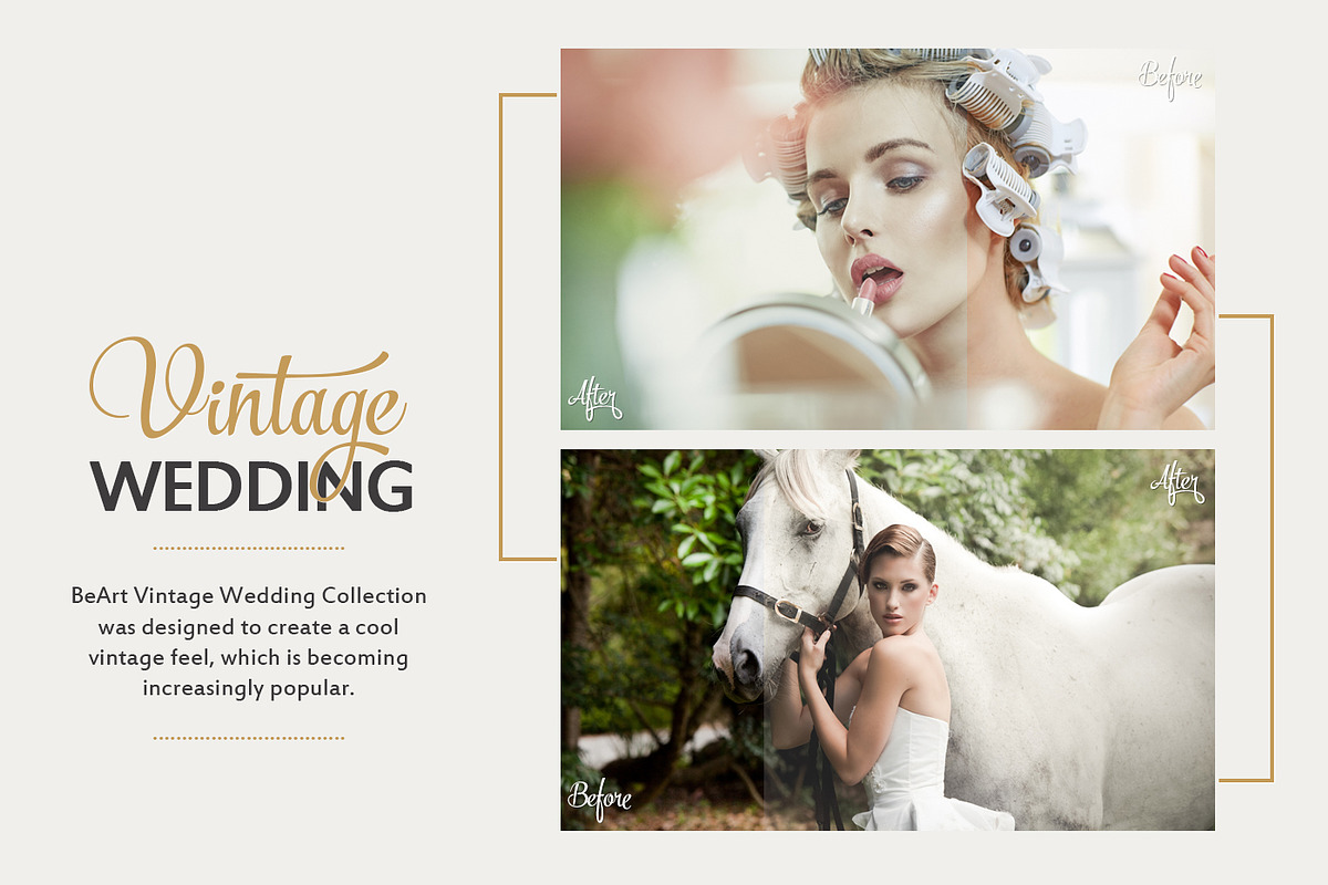Vintage Wedding Photoshop Actions, an Action Add-On by BeArt-Presets (Photo 16 of 19)