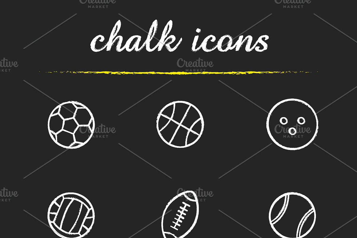 Sport balls icons. Vector, an Icon by IMG Visuals