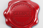 Wax Seals Mock-up, a Packaging Mockup by graystudio (Thumbnail 5 of 7)