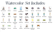 Little Farmers Watercolor Set, a Person Illustration by Tati Bordiu (Thumbnail 6 of 7)