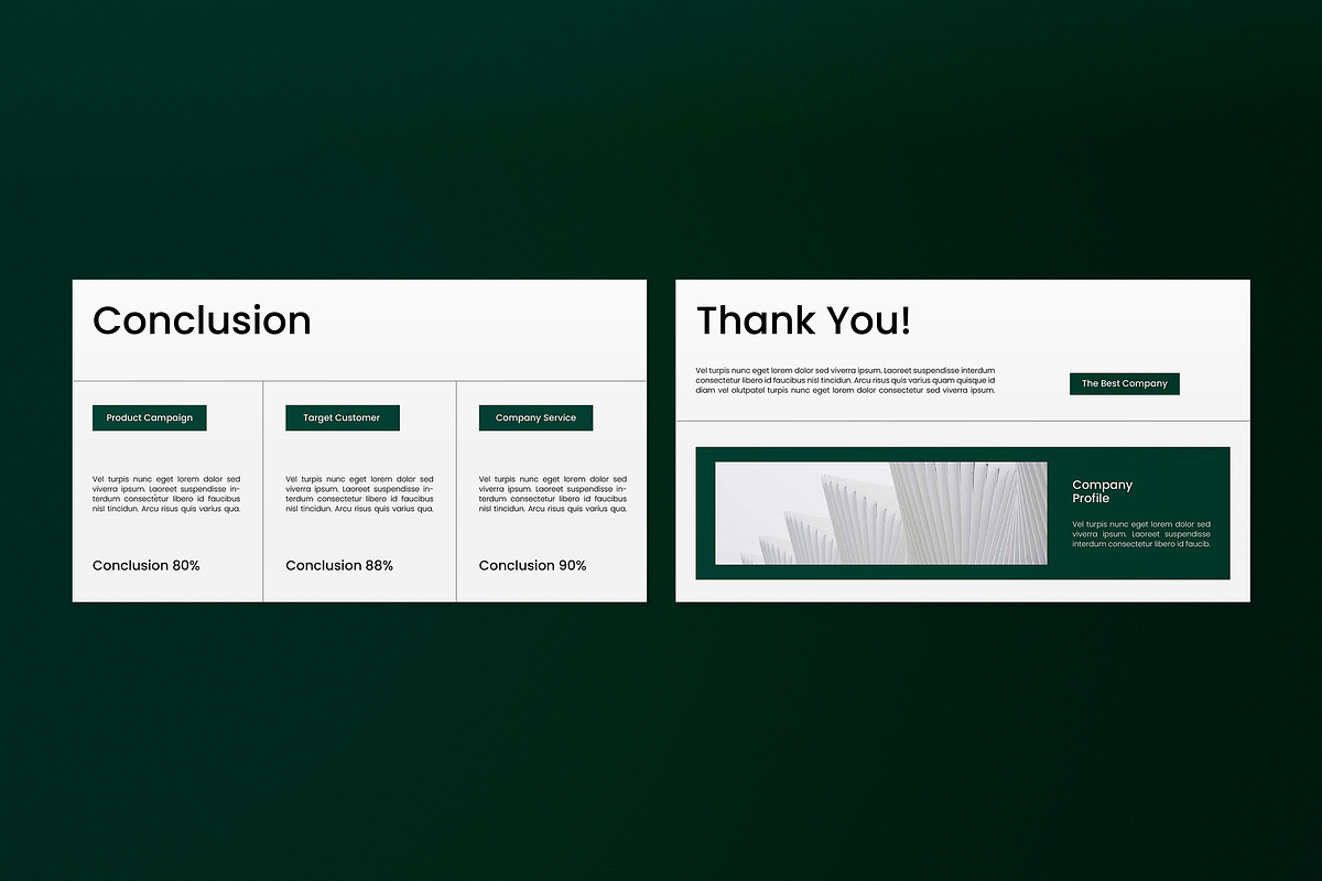 White Company Profile Google Slide, a Presentation Template by graphicook (Photo 4 of 4)
