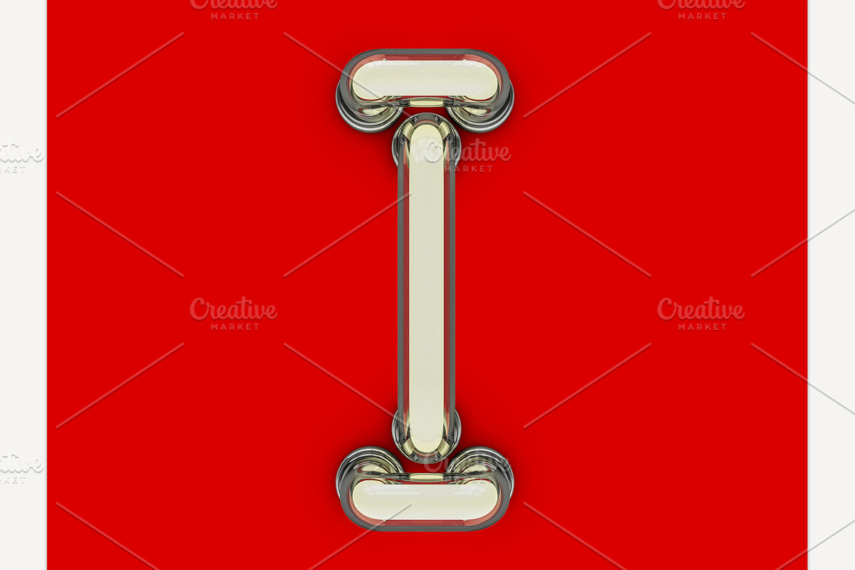 Neon tube font, an Object Graphic by 3D Graphics Shop (Photo 4 of 38)
