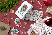 Big Christmas Set, a Decorative Illustration by Watercolor by Tonia Tkach (Thumbnail 7 of 8)