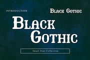 Black Gothic, a Blackletter Font by Wow Magic (Thumbnail 1 of 3)