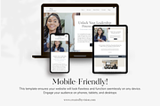 WIX Website Template for Coaches, a Wix Template by CreatedbyVision LLC (Thumbnail 6 of 10)