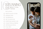 GOLD Newborn Photography Guide, a Magazine Template by Signature Edits (Thumbnail 7 of 11)