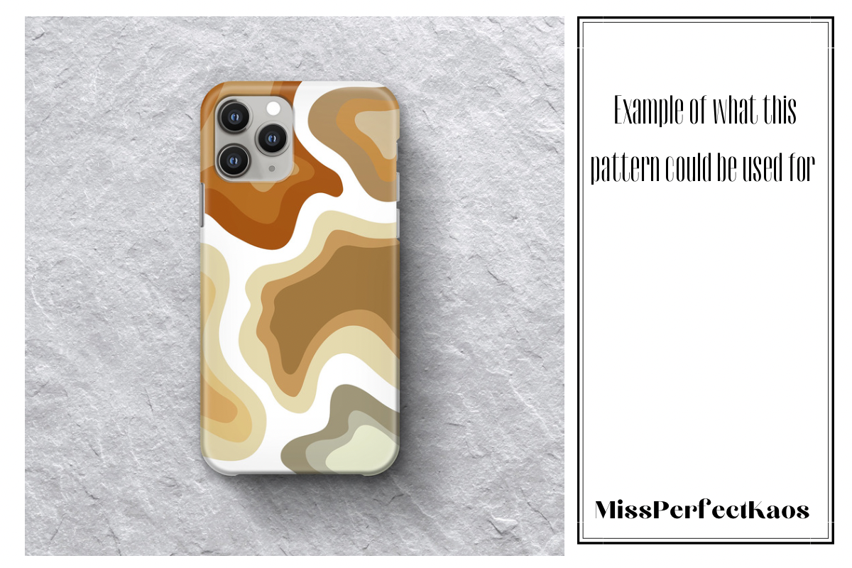 Beige Camo - Repeating Pattern, a Pattern Graphic by MissPerfectKaos (Photo 2 of 3)