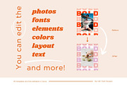 Bold Instagram Post Templates, a Social Media Template by Hell Yeah Designs (Thumbnail 6 of 7)