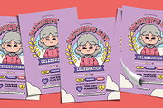 Retro Mother's Day Celebration Flyer, a Flyer Template by Tiptop Graphic (Thumbnail 4 of 5)