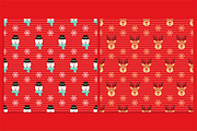 Christmas Seamless Pattern Set, a Pattern Graphic by Stockaholic (Thumbnail 3 of 6)