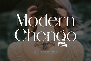 Modern Chengo Ligature Serif Typefac