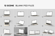 Macbook Air 15 Mockup, a Mac Mockup by graphicpages (Thumbnail 2 of 15)