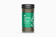 Oregano Jar Mockup, a Mockup by UnicDesign (Thumbnail 1 of 2)