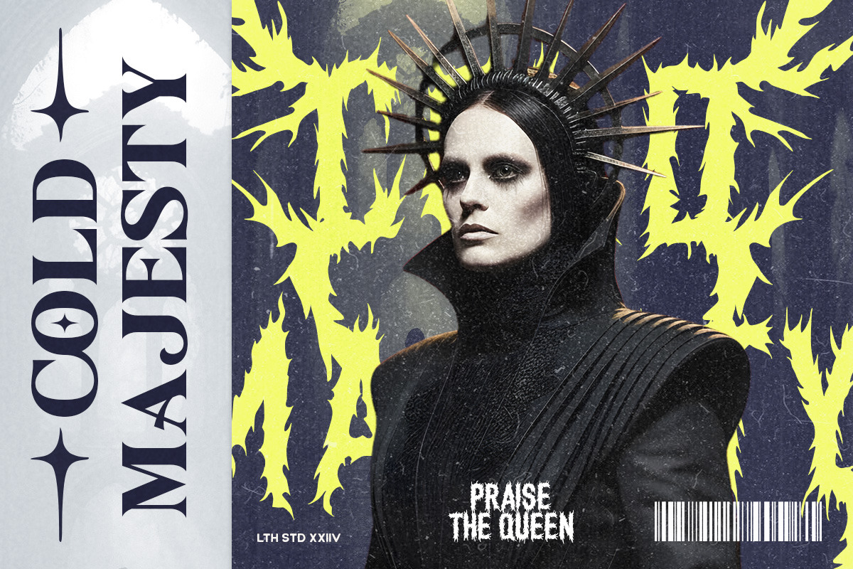 Nether Black Death Metal Font, a Blackletter Font by Letterhend Studio (Photo 2 of 9)