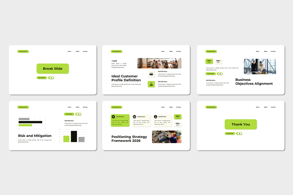 Strategic Marketing Plan - Keynote, a Presentation Template by Iqsiart Studio (Photo 3 of 3)