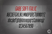 Gabe Sans - Tall Gothic Font Family, a Sans Serif Font by Cribb Co. (Thumbnail 13 of 14)