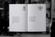 Simple Quotes Book Template, a Stationery Template by Meknya (Thumbnail 9 of 13)