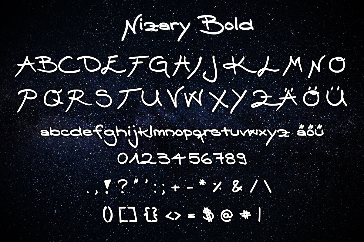 Nizary Natural Font, a Script Font by xresch (Photo 9 of 12)